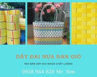 Địa chỉ bán dây đai nhựa đan giỏ tại Hà Nội
