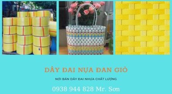 Địa chỉ bán dây đai nhựa đan giỏ tại Hà Nội