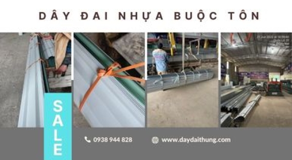 Dây đai nhựa buộc tôn Bình Dương