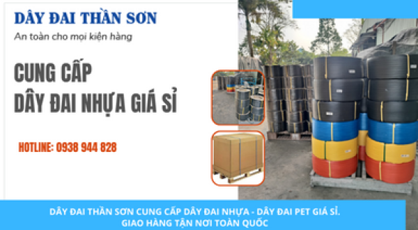 Dây đai nhựa cột thùng carton Phú Yên
