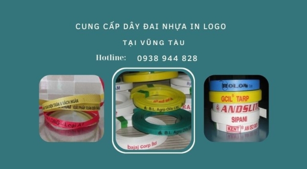 Dây đai nhựa in logo Vũng Tàu