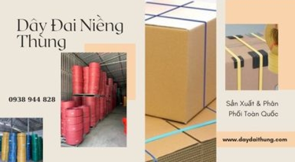 Mua dây đai nhựa niềng thùng tại Bình Thuận